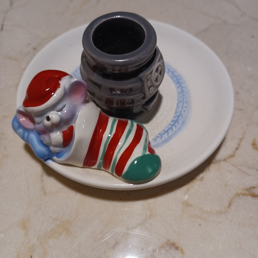 1983 Avon Candle Holder